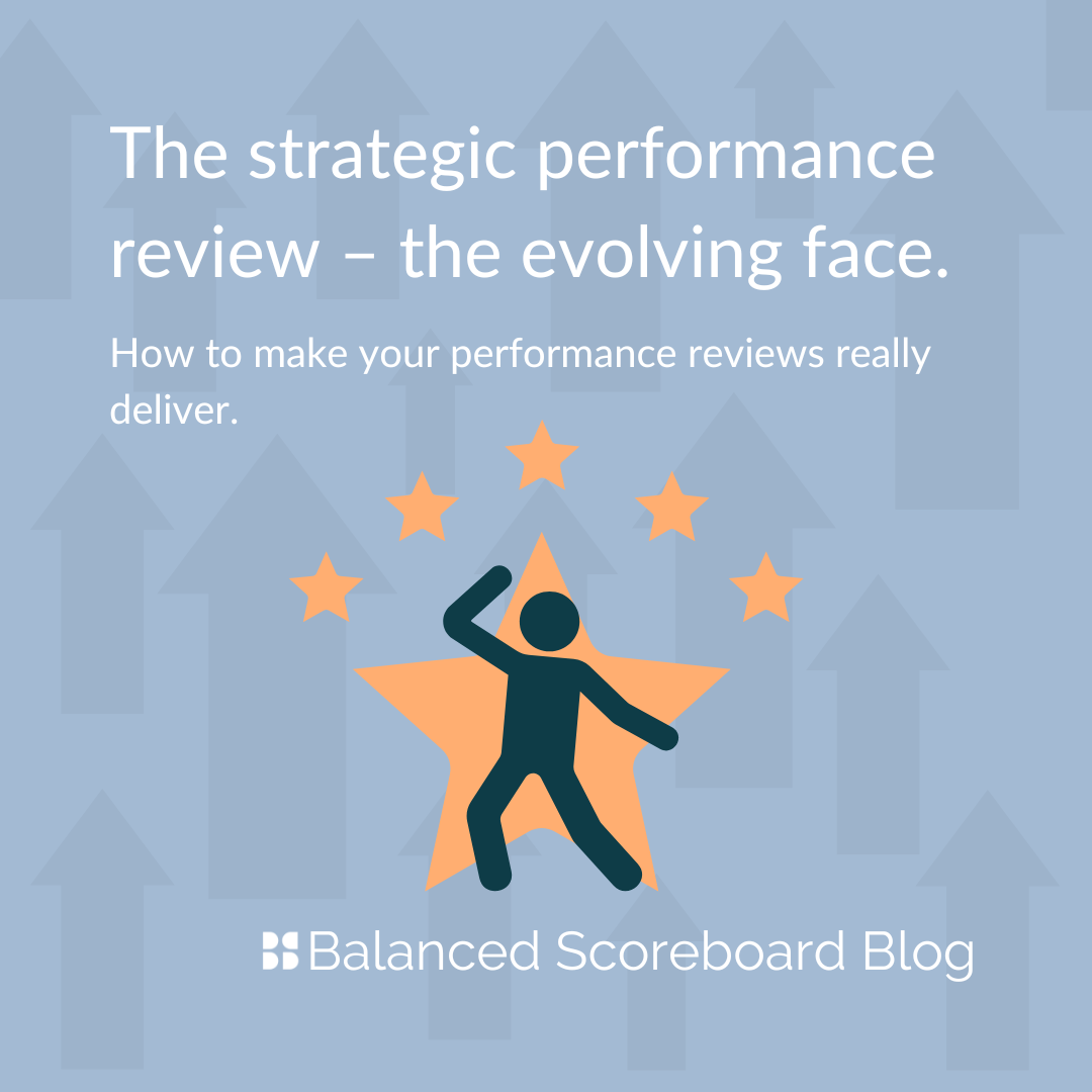 The strategic performance review – the evolving face.